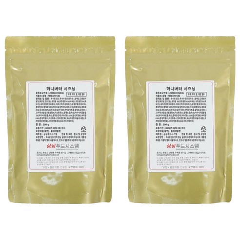 상상시즈닝 허니버터 시즈닝, 300g, 2개