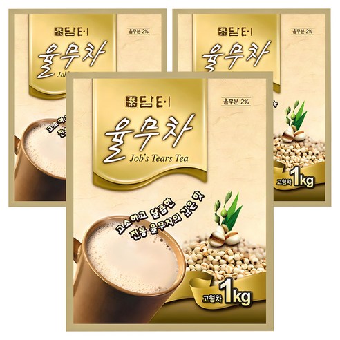 담터 율무차 1kg /자판기용.국산차, 1개입, 3개