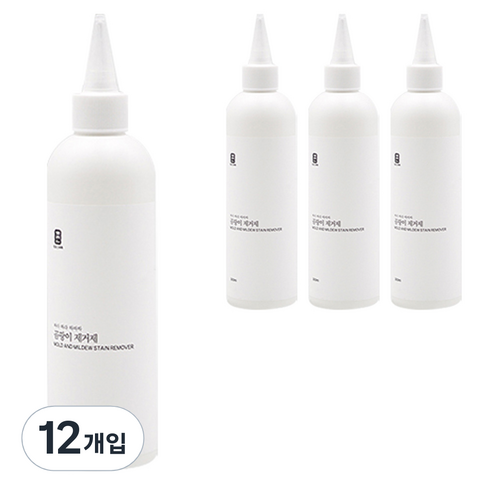 생활공작소 곰팡이제거제, 300ml, 12개입