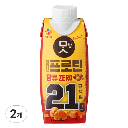얼티브 프로틴 밤맛, 250ml, 2개