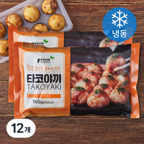 이안 타코야끼 (냉동), 160g, 12개