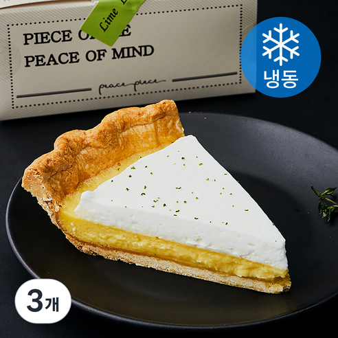 피스피스 라임파이 (냉동), 137g, 3개