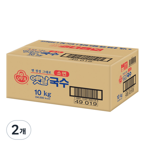 오뚜기 옛날 소면 10kg – 1개 국수세트 오뚜기 옛날 소면 10kg – 1개 국수세트