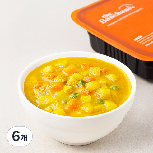 더반찬 수제카레, 6개, 550g