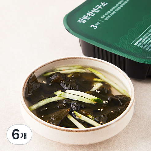 집반찬연구소 미역오이냉국, 700g, 6개