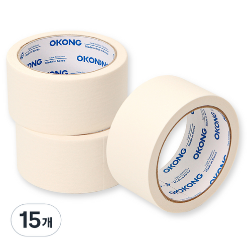 오공 마스킹 테이프 48mm x 20m, 15개