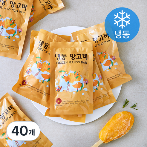 망고바 (냉동), 40개, 60g