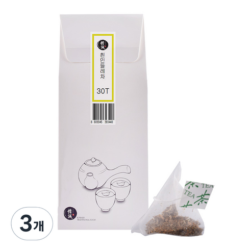 양원농장 흰민들레 삼각티백차, 1.2g, 30개입, 3개