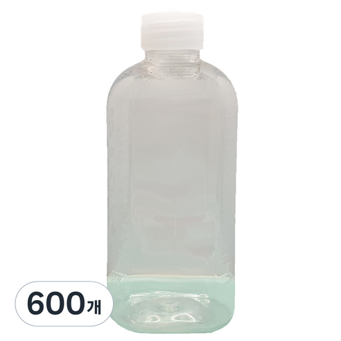 신도공업 일회용 단뚜껑 약병 PET 딱딱이 100cc, 600개