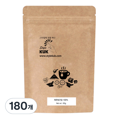 스타일쿡 레몬밤 티백, 60g, 3개