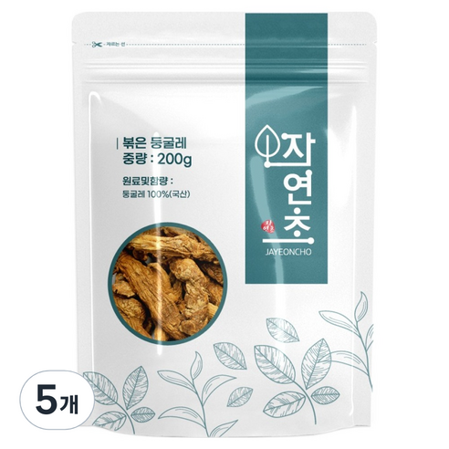 볶은 둥굴레차, 200g, 5개