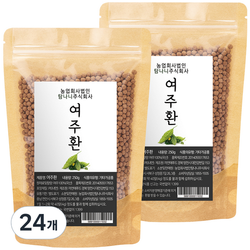 탐나니 여주환, 24개, 250g