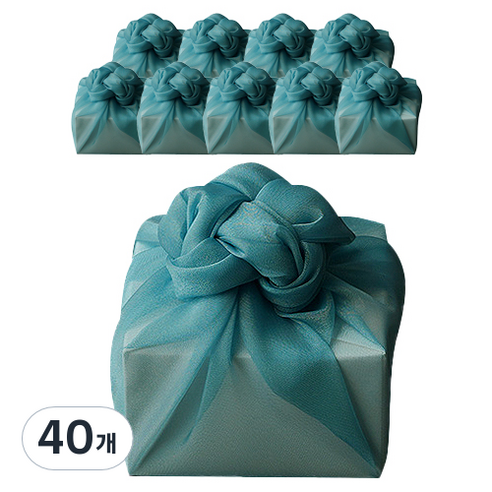 통샵 선물 답례품 포장 크리스탈 보자기 45cm, 889, 40개