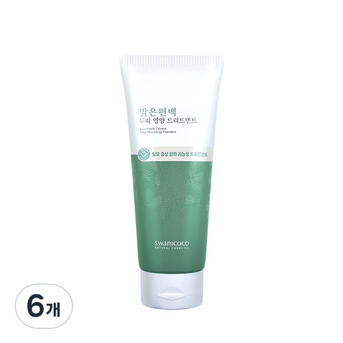 스와니코코 맑은편백 두피 영양 트리트먼트, 200g, 6개