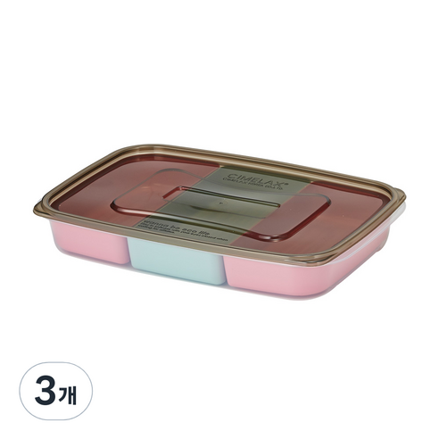 씨밀렉스 킵칸칸 밀폐용기 2.7L MDJ9313, 3개