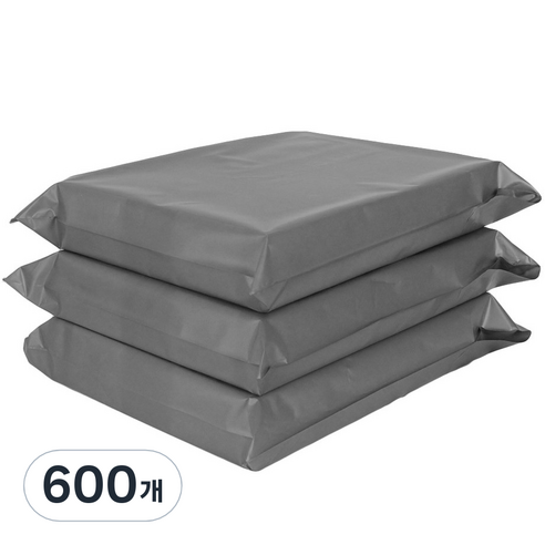 황제포장산업 HDPE 접착식 택배봉투 은먹색, 1세트