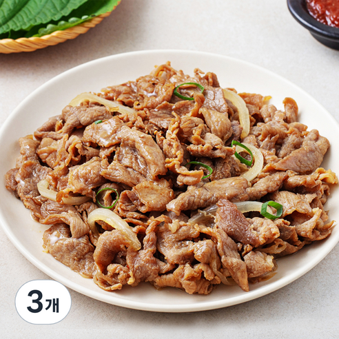 한돈 양념 불고기, 1kg, 3개