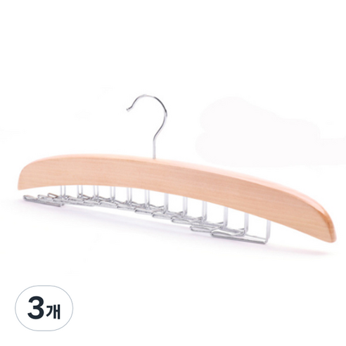 한마음컴퍼니 넥타이 걸이, 혼합색상, 3개