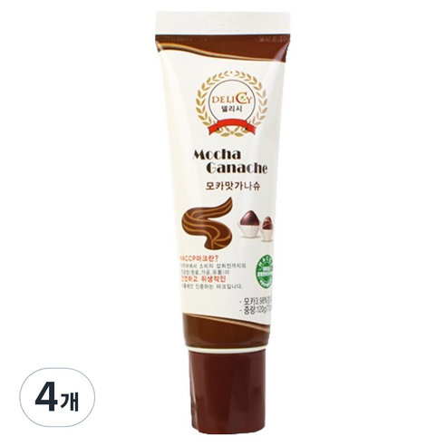 델리시 가나슈 모카맛, 4개, 120g
