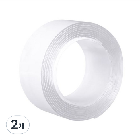 초강력 양면테이프 겔타입 3cm x 3m, 2개
