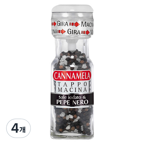[칸나멜라] 소금 페퍼, 35g, 4개