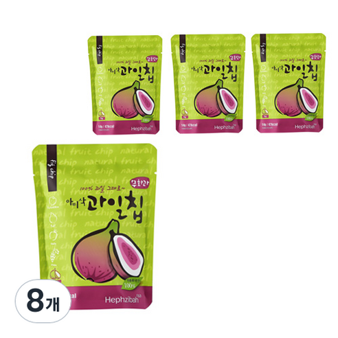 아비삭 과일칩, 무화과, 8개, 14g
