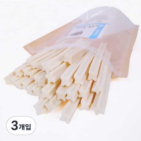 뉴트리오 강아지 먹는치약 껌, 밀크, 340g, 3개