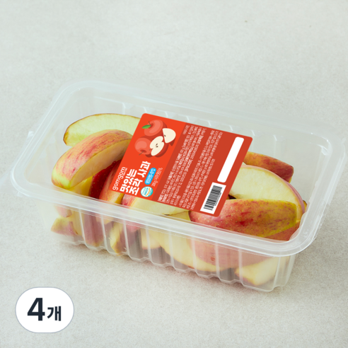 곰곰 맛있는 조각 사과, 300g, 4개