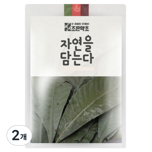 조은약초 비파잎, 150g, 2개