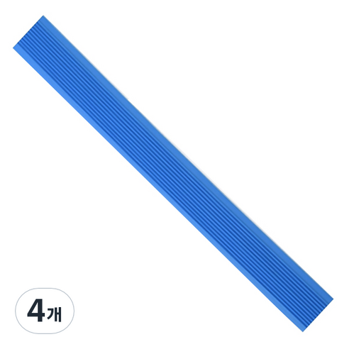 디트리 두꺼운 미끄럼 방지 테이프 길이 1m x 폭 5cm 블루, 4개