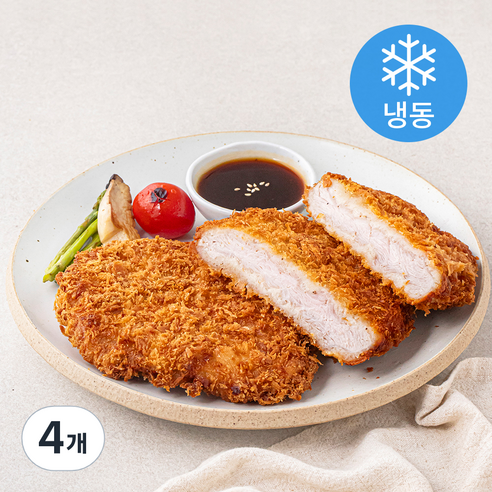 프로즌 도톰한 등심돈까스 (냉동), 400g, 4개