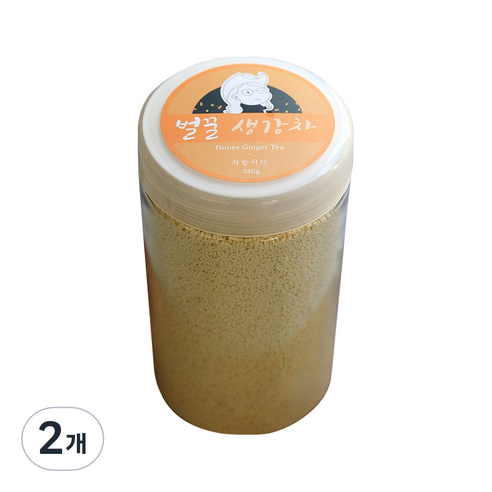 차합시다 양평 수제 벌꿀 생강차, 340g, 1개, 2개