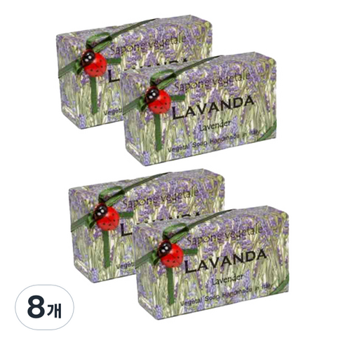 알키미아 클렌징 비누 라벤다, 200g, 8개
