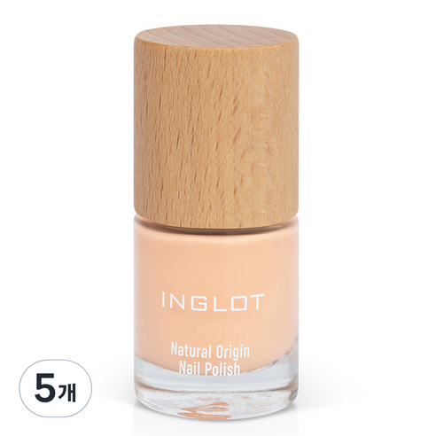 잉글롯 내추럴 오리진 네일 폴리쉬 8ml, 002 OFF TO THE PEACH, 5개