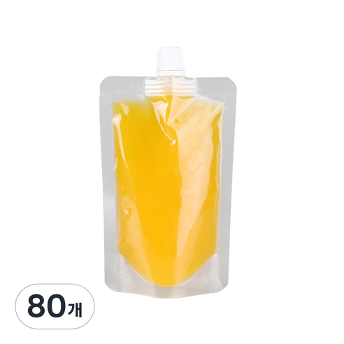 오누이상회 투명 스파우트 파우치 11mm 9 x 15 cm 150ml, 1개입, 80개