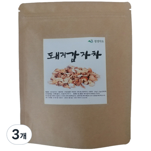 청명약초 돼지감자차 티백 국내산, 1.2g, 20개입, 3개