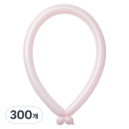조이벌룬 260 풍선, 마카롱핑크, 300개