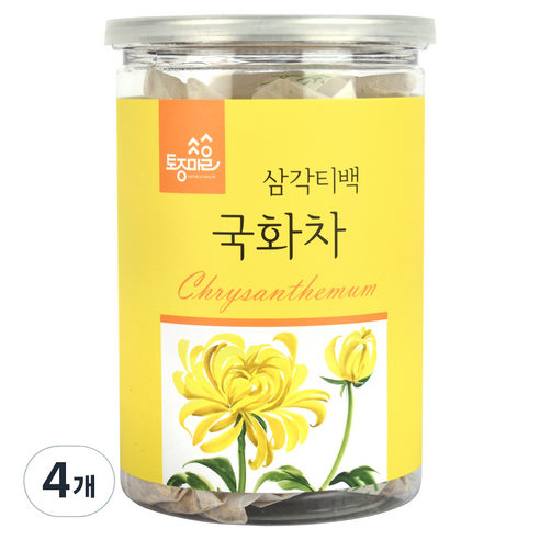 토종마을 국화차 30p, 1g, 30개입, 4개