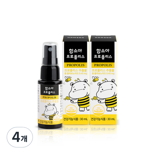 함소아 프로폴리스, 4개, 30ml