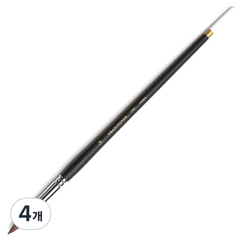 화홍 수채화붓 782, R 14호, 4개