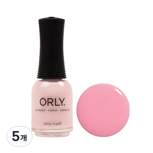오를리 네일컬러 매니큐어 11ml, 2020017 리프트더베일, 5개