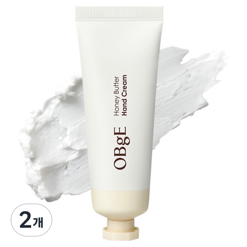 OBge 허니 버터 핸드크림, 2개, 50ml