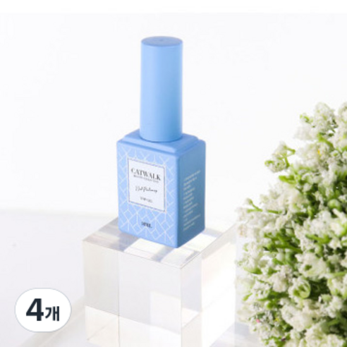 캣워크 탑 젤, 4개, 18ml