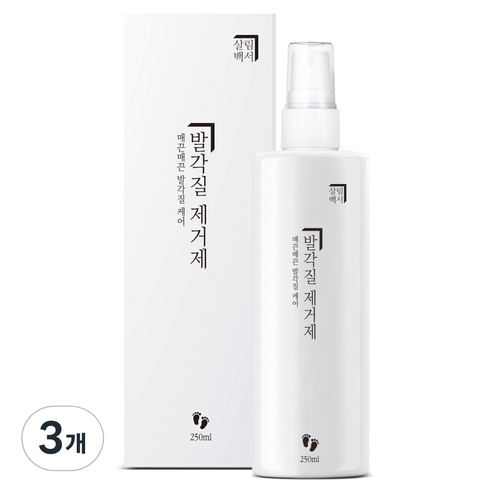 살림백서 뿌리는 발각질 제거제 250ml, 1개입, 3개