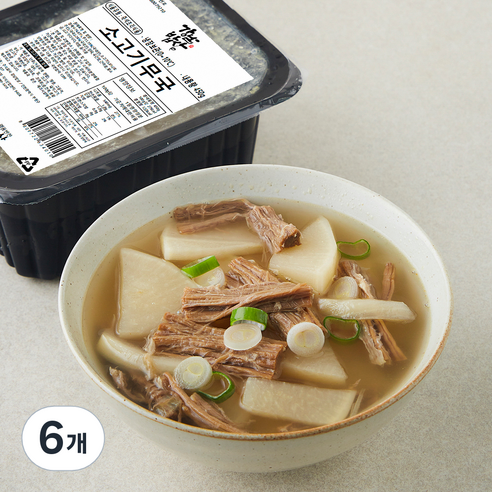 강남밥상 소고기무국, 450g, 6개