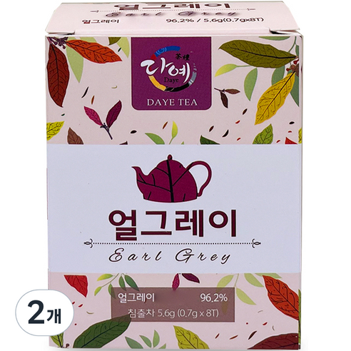 다예 얼그레이 8p, 0.7g, 8개입, 2개