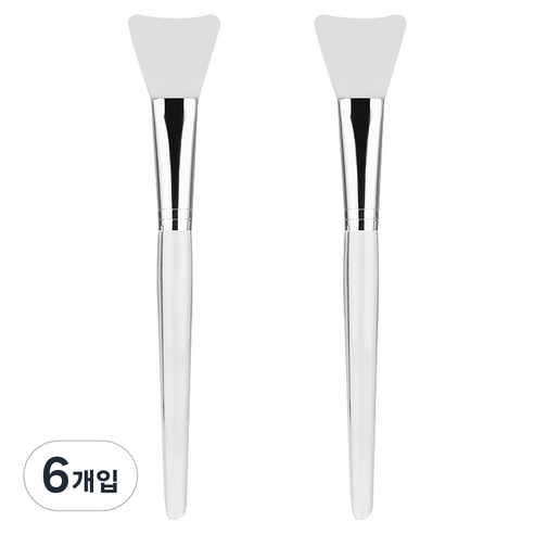 플라리아 실리콘 팩 브러쉬, 6개입