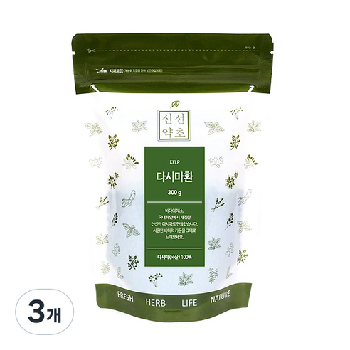 신선약초 다시마환, 3개, 300g
