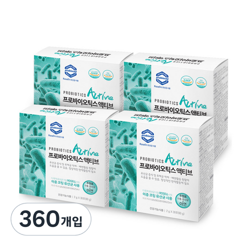 메디트리 프로바이오틱스 액티브 30p, 2g, 360개입
