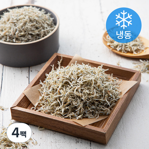 수산물이력제 볶음용 멸치 (냉동), 280g, 4팩